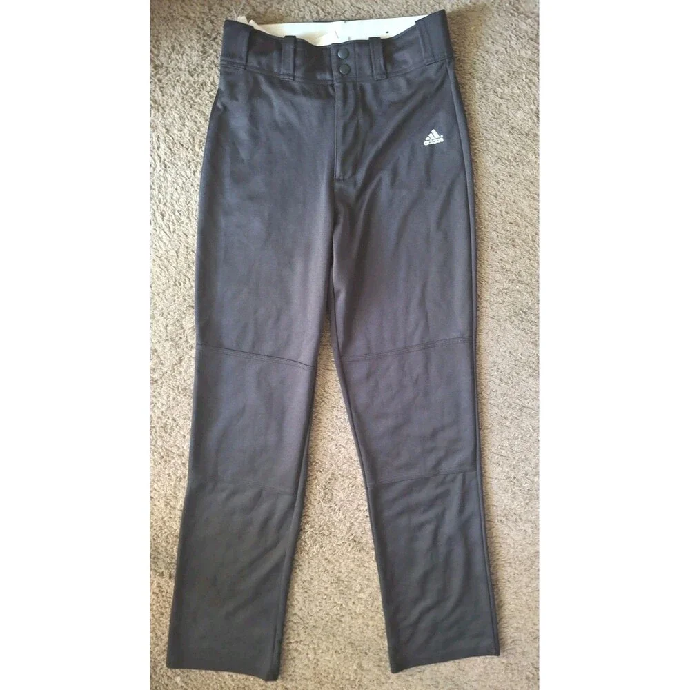 Mens Climalite Adidas Baseball Pants Size Small Black Sports Performance